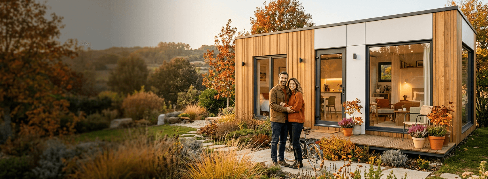 A sua casa modular, pronta para viver