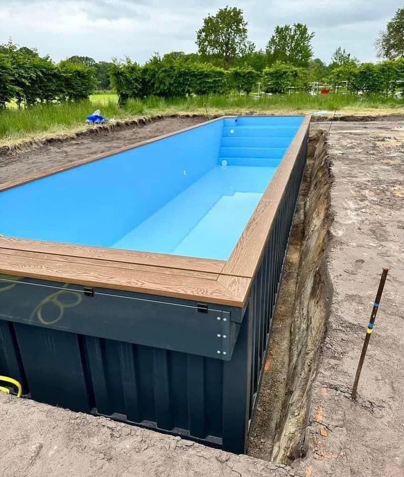 Piscina Contentor Premium 40 pés (12m × 2,5m) 2