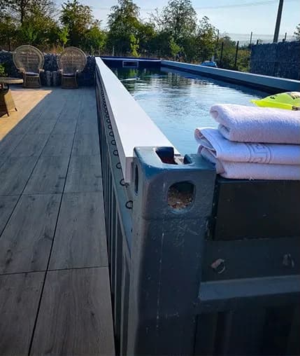 Piscina Contentor Premium 40 pés (12m × 2,5m) 3