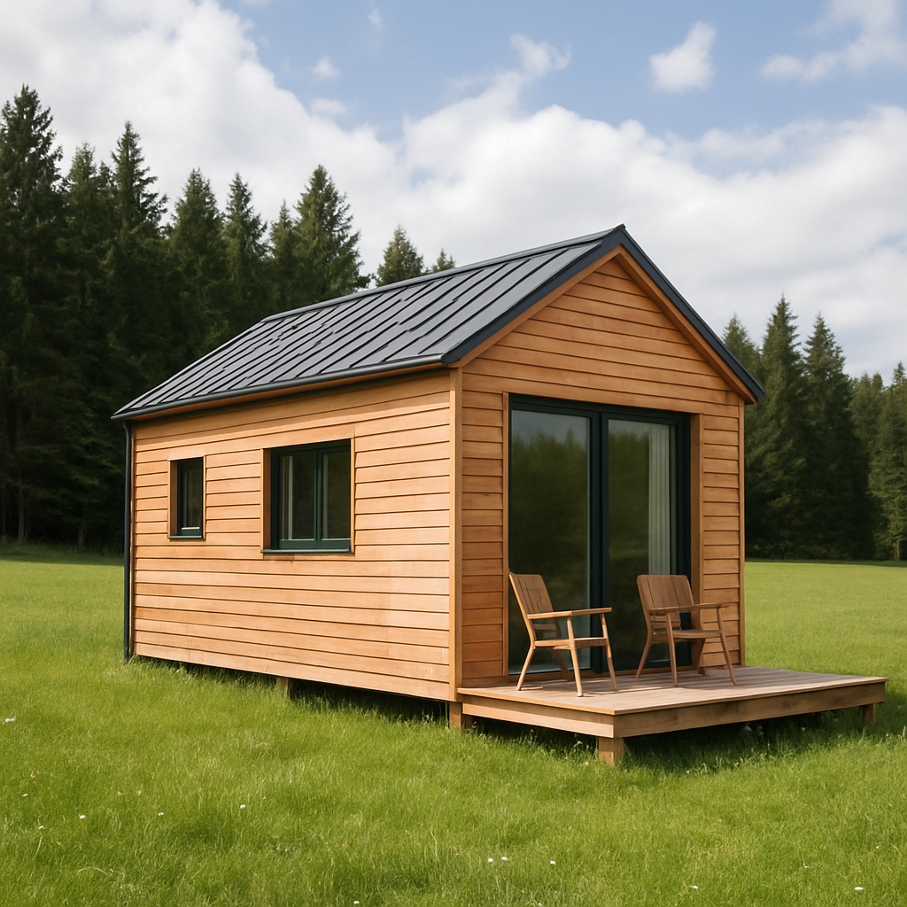 Conjunto de Tiny Houses no Alentejo